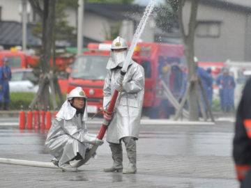 ９月 奥州市総合防災訓練